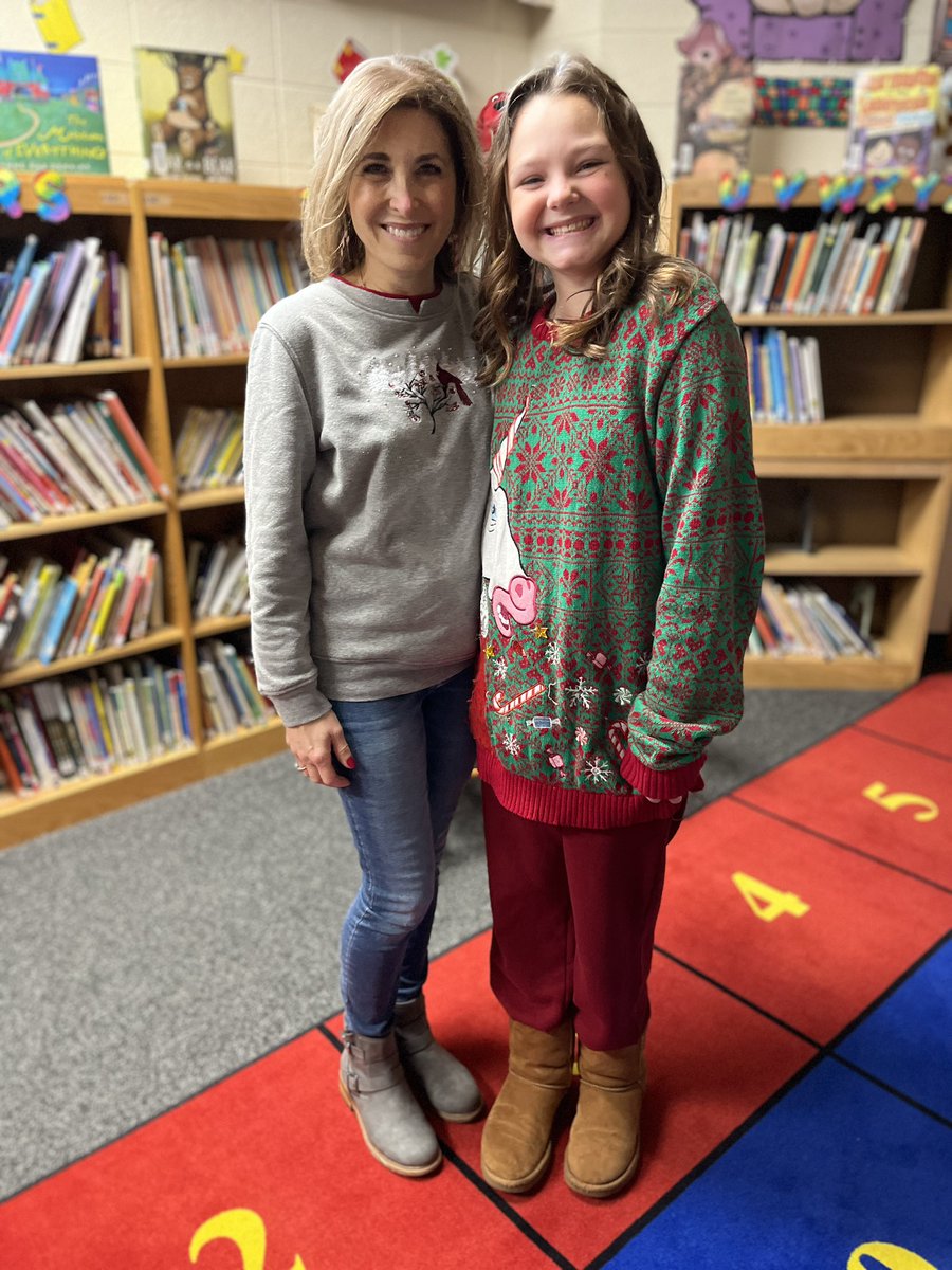 Ugly Sweater Day at Butler - Students and Staff feeling festive and having fun! Happy Holidays!