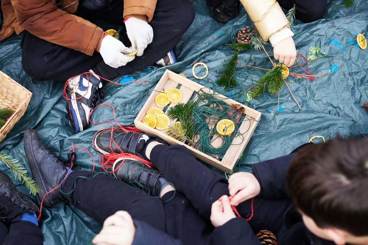 A few photos from a wonderful trip we organised for the year 5 class from Co-op Academy New Islington to the beautiful <a href="/NTLymePark/">NT Lyme</a> earlier this month. Alongside the rangers the students learnt about forest management &amp; crafted traditional xmas decorations from foraged materials!