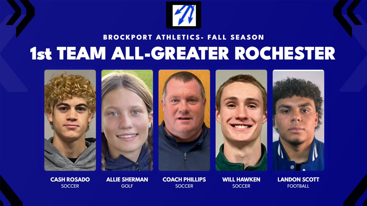 Congrats to our Fall athletes and coach who earned 1st Team <a href="/DandC/">Democrat & Chronicle</a> AGR Honors for their contributions this fall!

#BportPride