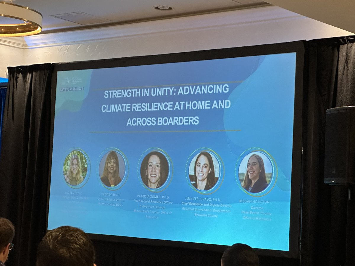 Climate Leadership at the highest level in Southeast Florida is women-led! So grateful to be part of a sector with so many talented, educated, and impactful female leaders. <a href="/SEFL_Compact/">SEFL Climate Compact</a>