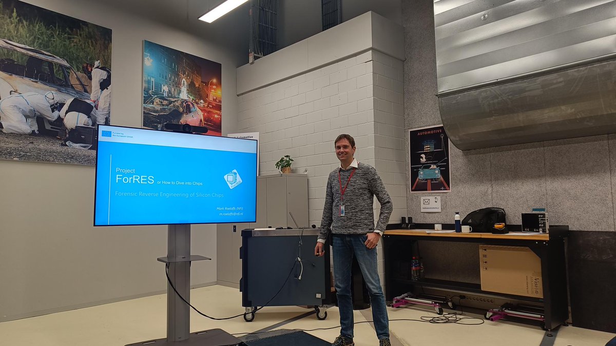 ForRES_HEU's tweet image. We’re thrilled to share that our esteemed partner NFI represented #ForRES at the Project ULTRA meeting held on 9th December in Utrecht! 🗓️✨
This important gathering brought together innovative minds to advance research and collaboration on #forensic resilience.
#ISF #project