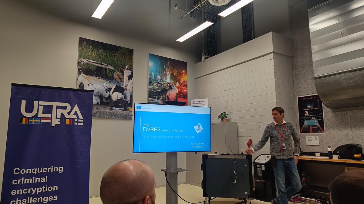 ForRES_HEU's tweet image. We’re thrilled to share that our esteemed partner NFI represented #ForRES at the Project ULTRA meeting held on 9th December in Utrecht! 🗓️✨
This important gathering brought together innovative minds to advance research and collaboration on #forensic resilience.
#ISF #project