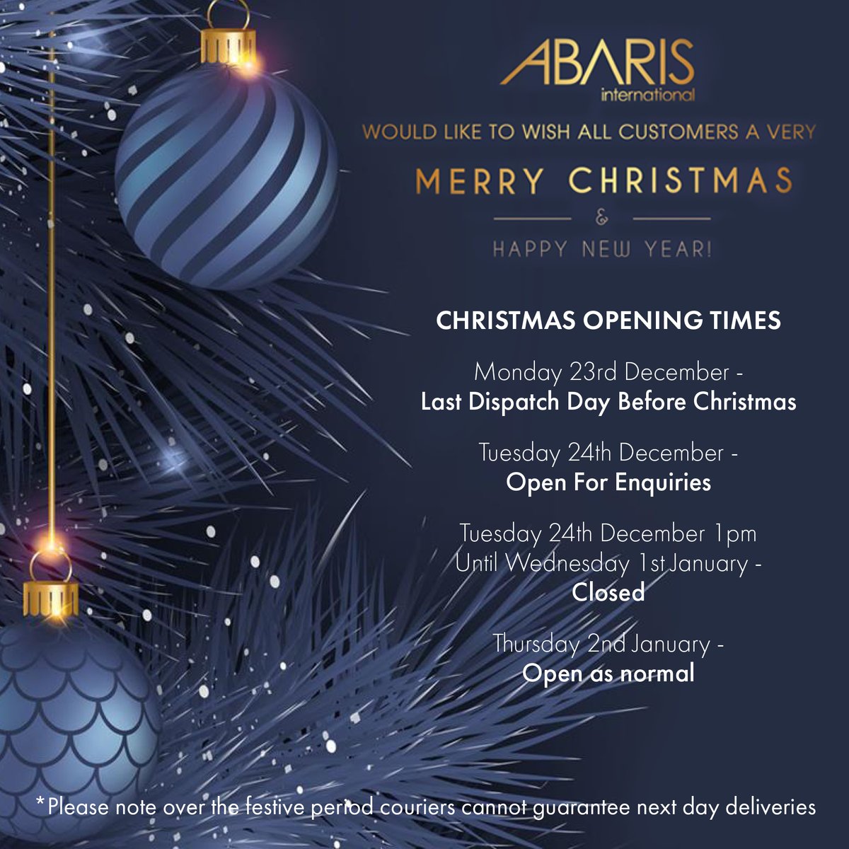 Abaris International tweet media