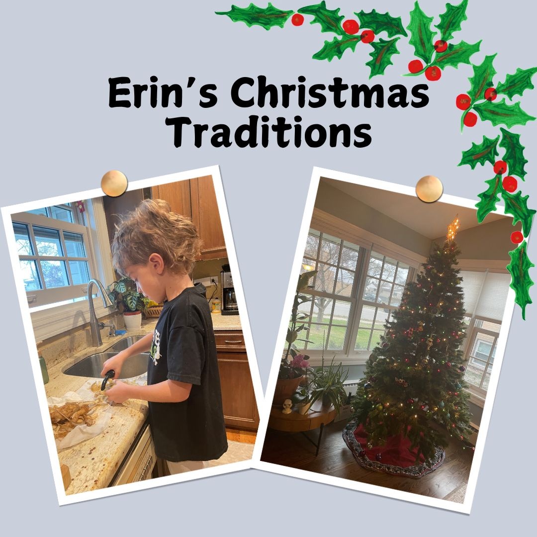 Jet_Marketing's tweet photo. For Erin, the best holiday tradition is simply spending time with family. Whether it’s watching favorite Christmas movies, decorating the tree, or baking and cooking together. Here’s a sweet snap of her youngest, Ben, pitching in to peel the potatoes! https://t.co/gsUOCNZ9wg