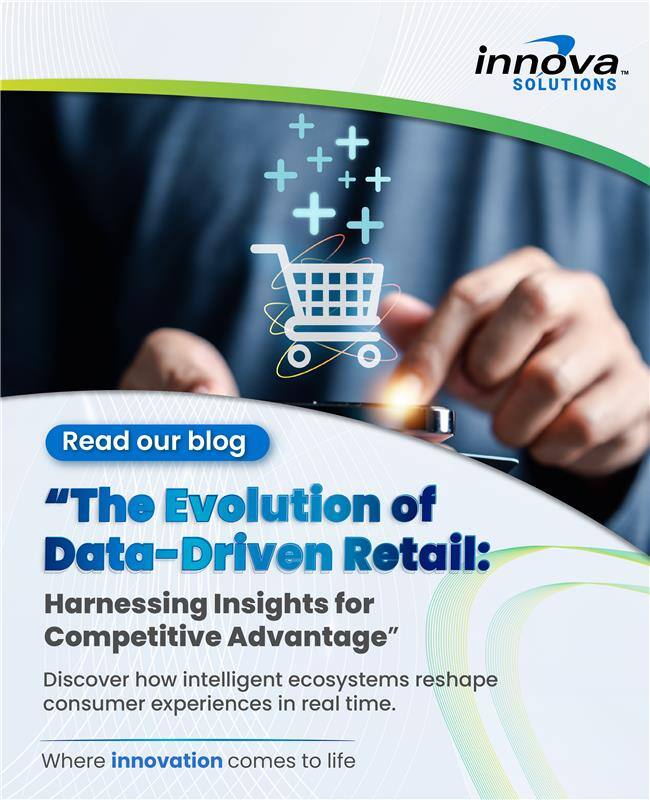 innovasolutions's tweet image. Discover our blog, &quot;The Evolution of Data-Driven Retail: Harnessing Insights for Competitive Advantage&quot; at hubs.ly/Q02_RNTG0
 
#InnovaSolutions #Blog #DataDrivenRetail #RetailInnovation #CustomerInsights #CompetitiveAdvantage #NFR2025