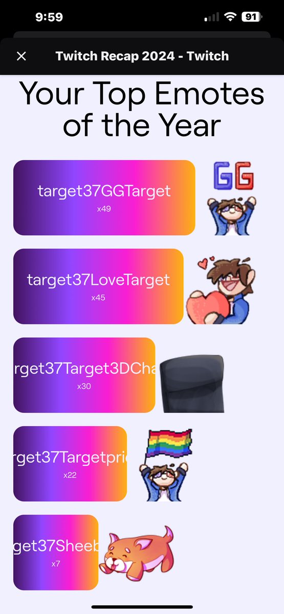 my streamer
