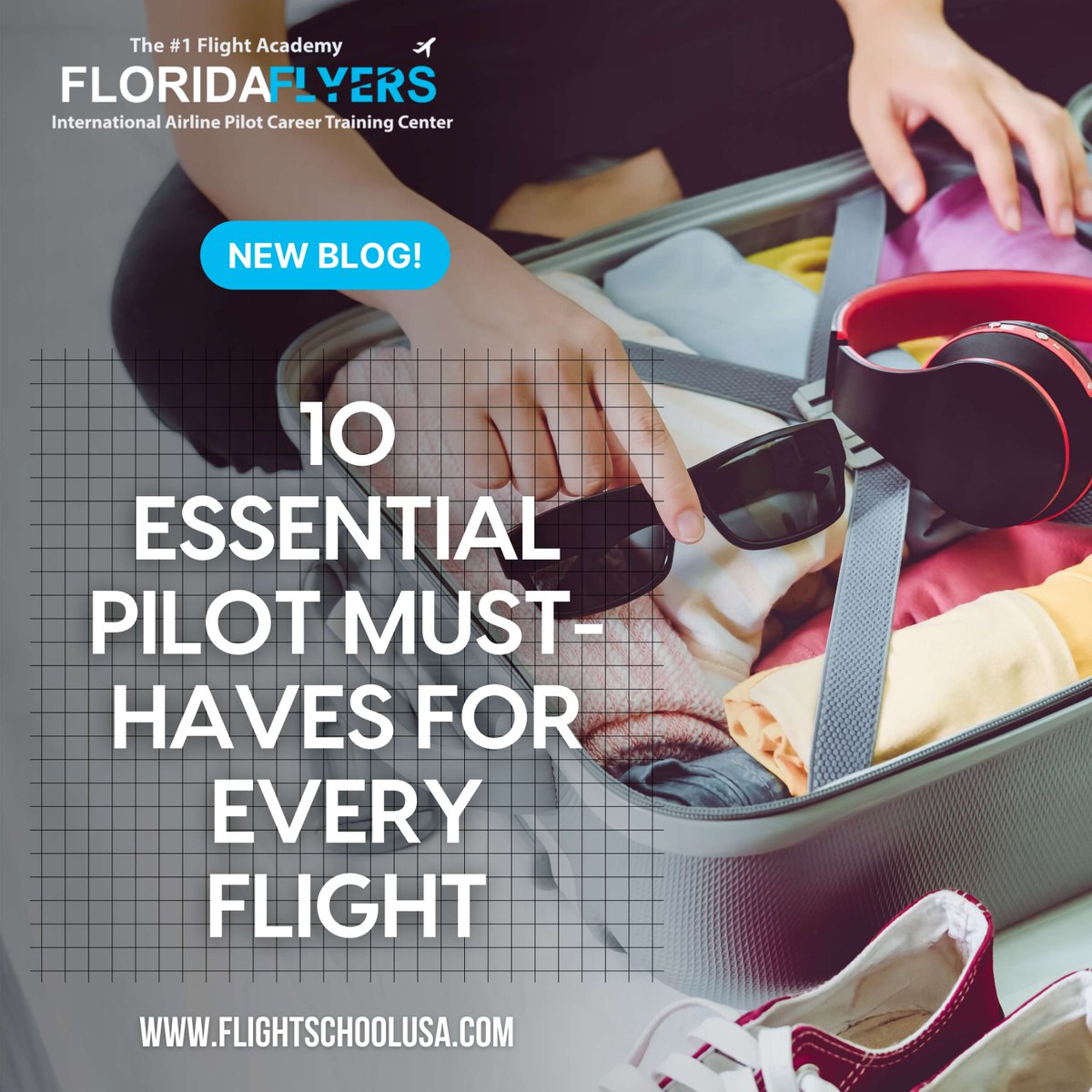 Floridaflyers's tweet image. Ready to dive into your flight bag essentials? Click the link in our bio. To start your exciting piloting journey with Florida Flyers Flight Academy, DM us or visit our website!

flightschoolusa.com/pilot-must-hav…

#FloridaFlyers #PilotEssentials #FlightGear #AviationLife