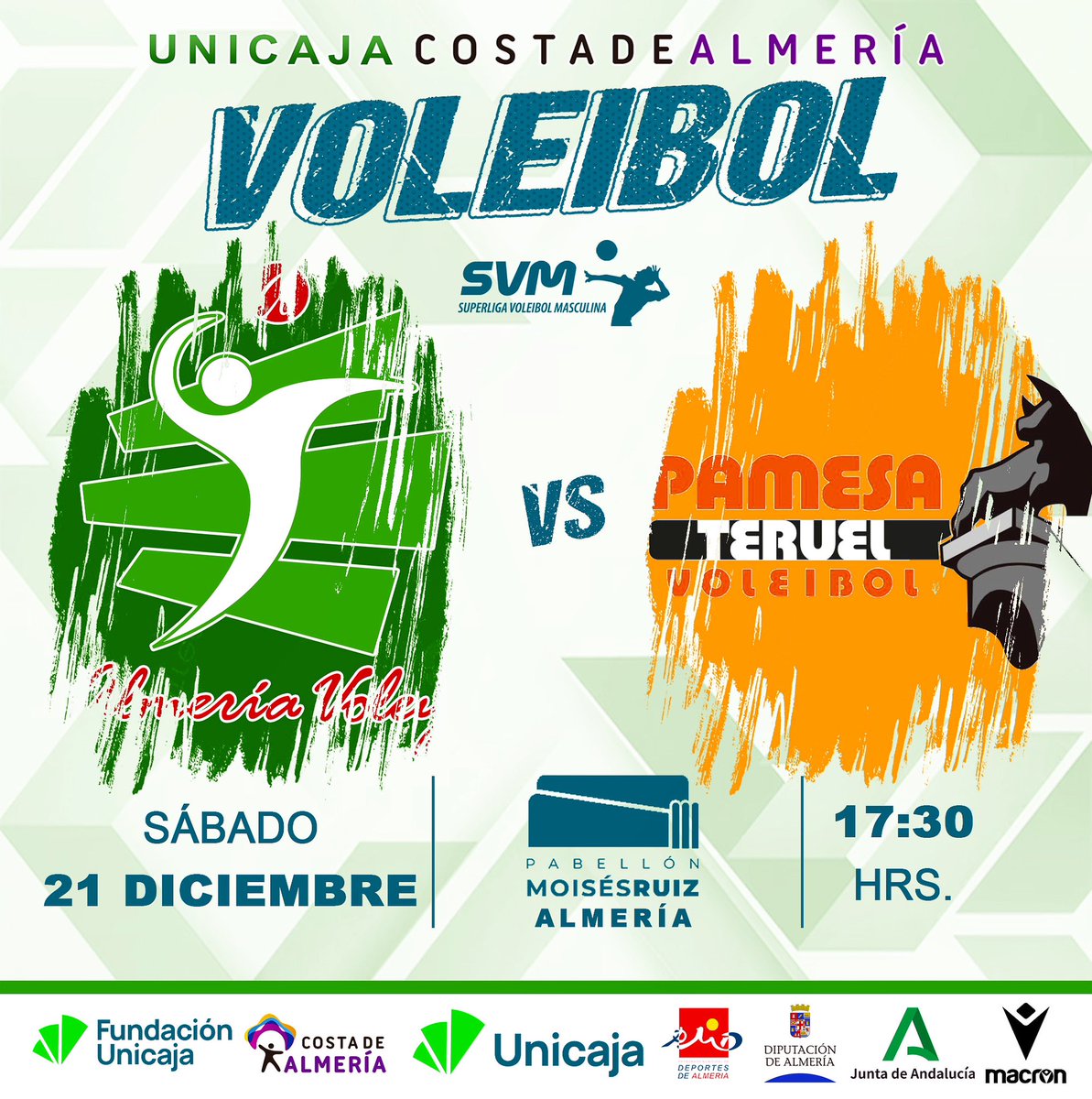cvalmeria's tweet photo. 🚨Último partido del año!🎄🎅🏻
Clasificado ya para la #CopaSVM 👑, comenzamos la 2ª vuelta con un auténtico PAR TI DA ZO🔥, de los que no te puedes perder!👀
@CVTeruel 🟠 viene de nuevo al Moisés Ruiz 🏟️, duelo vivido infinidad de veces en los últimos años y que nos apasionan 🤩 https://t.co/mlJG3aeR6b