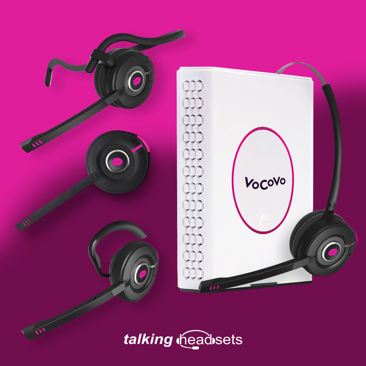 Boost team communication with VoCoVo headsets from Talking Headsets! Perfect for retail, improve customer service and streamline operations with seamless, wireless connection!

#TalkingHeadsets #VoCoVo #RetailSolutions #Teamwork #CustomerService