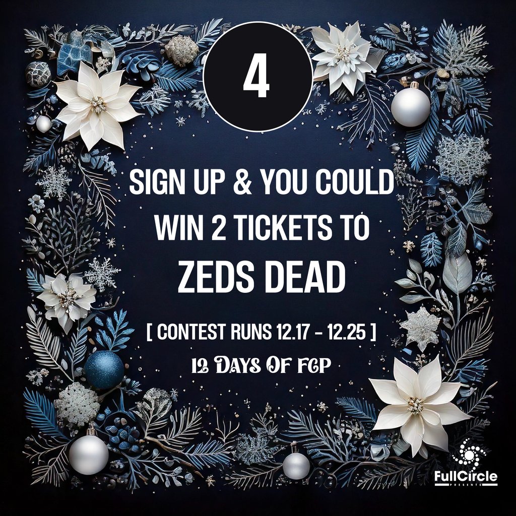 feeling GASSED UP on the 4th day of Christmas 🎄 

sign up to win 2 tix to Zeds Dead!!! 

right here, right now ~ app.hive.co/l/3wxqrn