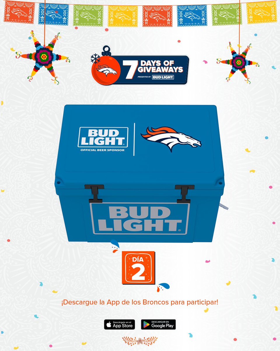 BroncosEspanol's tweet photo. ¡Gran regalo que tenemos hoy! 🎁

No olvides descargar nuestra App 📱 para participar.

Aquí te dejamos las instrucciones ➡️ https://t.co/VLYcQZo85B

🔸Promoción válida para Estados Unidos. https://t.co/JUEnX0ak8B