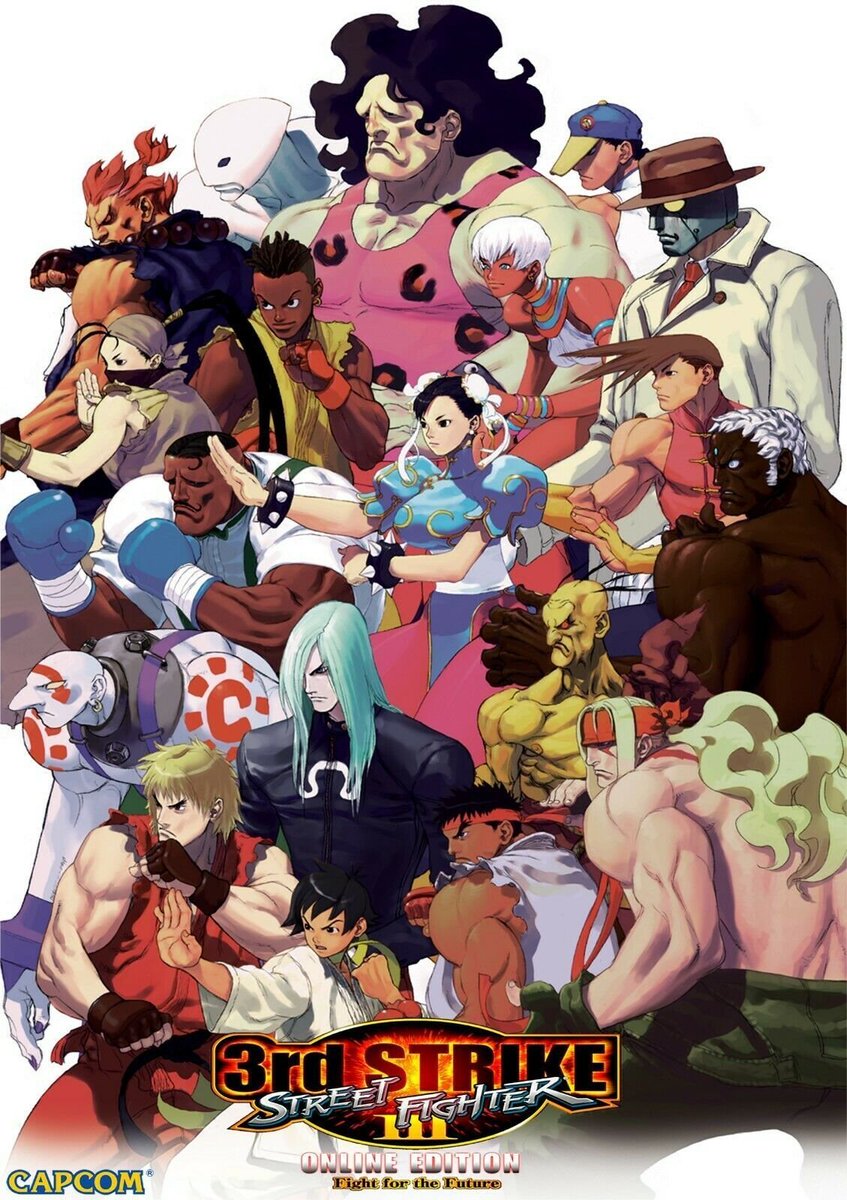 Street Fighter 3 Art tweet media