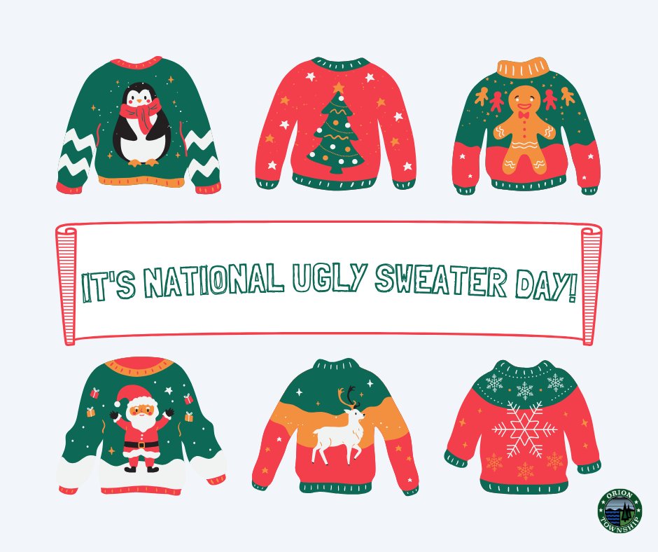 This Friday is National Ugly Sweater Day. What's your go to holiday shirt?