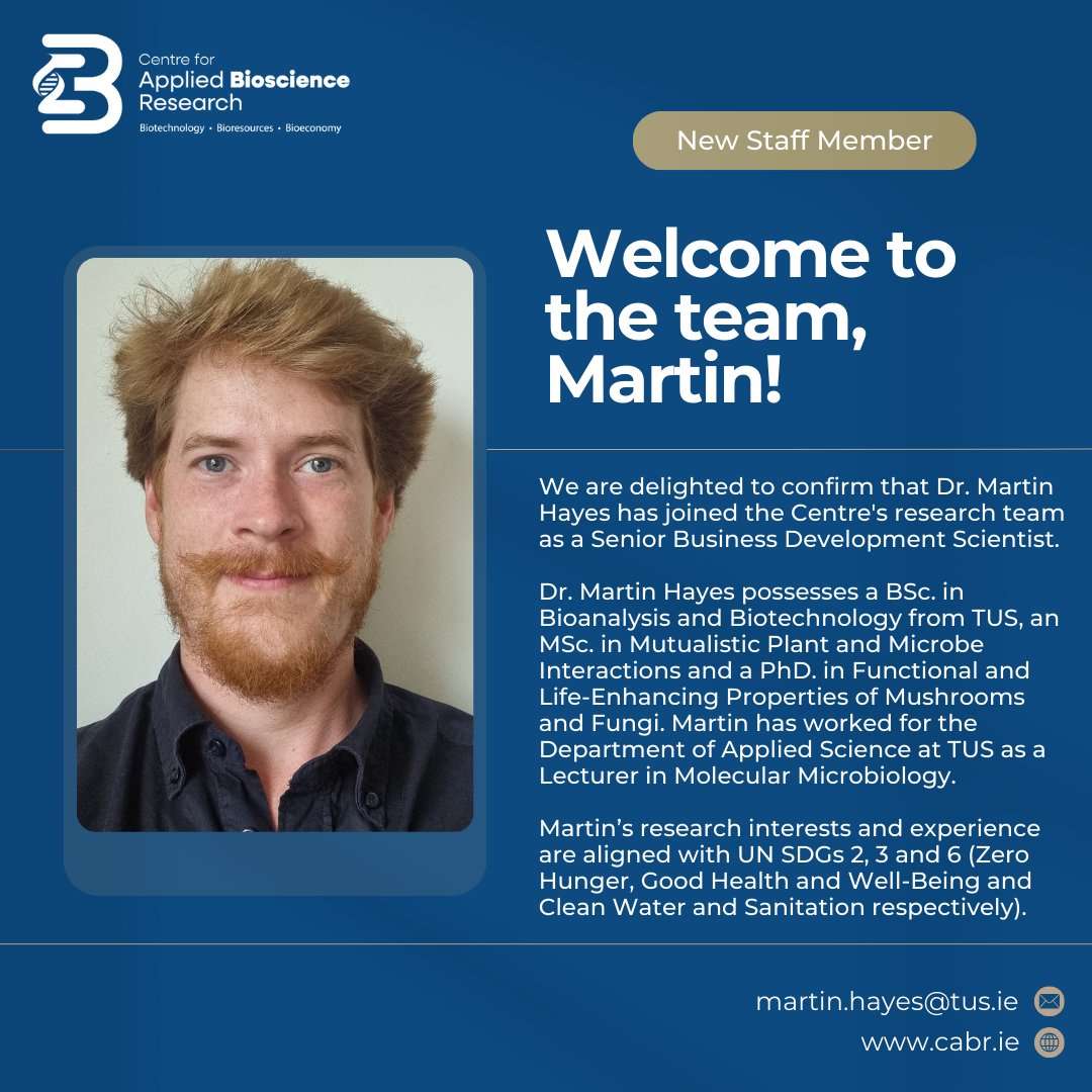 Centre for Applied Bioscience Research (CABR) tweet media