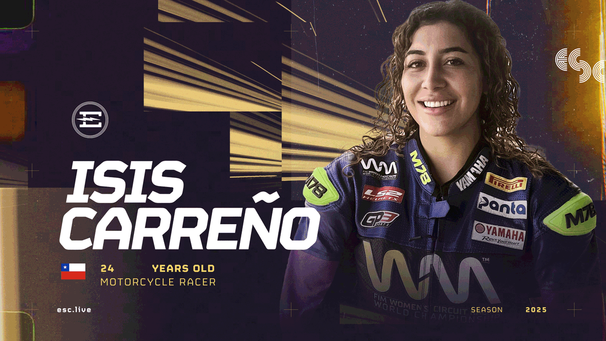 Chilean motorcycle rider, Isis Carreño knows her way around a speed circuit, but in 2025 we get to see her max out the S1-X in eSC's city circuits as part of Ellis Spezia's (<a href="/Ellysium_Racing/">ELLYSIUM⚡️ RACING</a>) Electric Renegades!