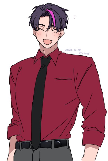 帳 有明と会う時はあんまり着ないけど赤が似合う 