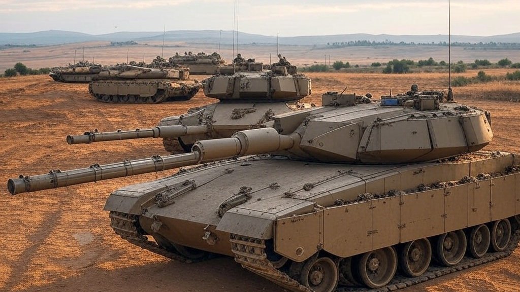 🚨PM Netanyahu held a situational review on Mount Hermon in southern Syria, accompanied by Defense Minister Israel Katz, IDF Chief of Staff Lt. Gen. Herzi Halevi, Northern Command head Maj. Gen. Uri Gordin, and Shin Bet chief Ronen Bar.

Meanwhile, IDF tanks were also spotted in