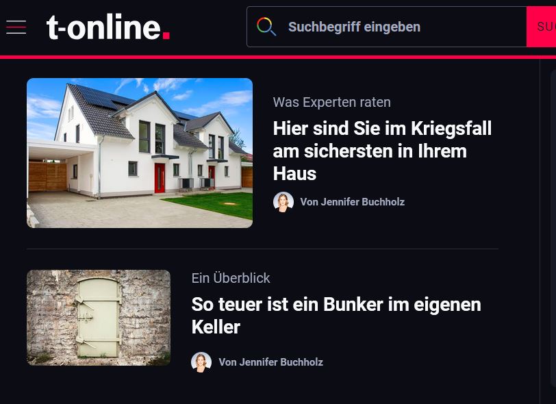 Ganz offensichtlich sollen wir auf einen #Krieg #KrieggegenRussland vorbereitet werden.
#tonline