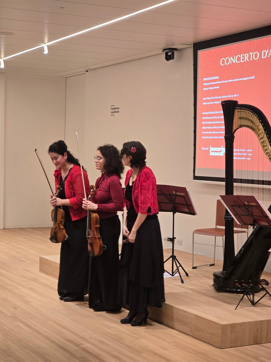 Il nostro Concerto di Natale, tenutosi lo scorso venerdì, è stato davvero speciale!
Un’occasione unica per condividere insieme la magia del Natale, tra melodie e emozioni.
Grazie a tutti coloro che hanno partecipato, alle musiciste e alla Fondazione Luigi Rovati.

#Natale #Musica