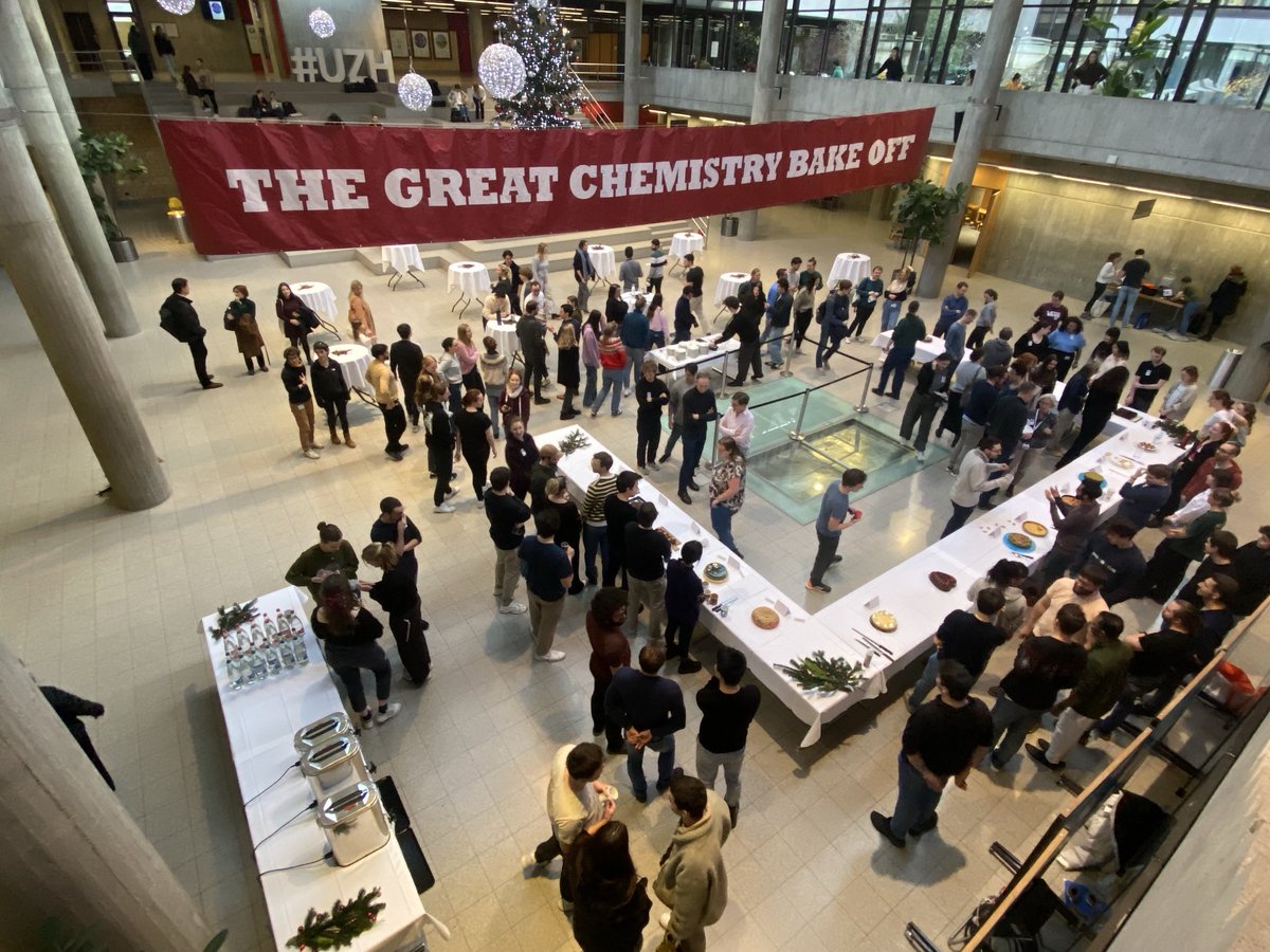 Nina Hartrampf (@ninahartrampf) on Twitter photo The Great Chemistry Bake Off <a href="/UZH_Chemistry/">UZH Chemistry</a> <a href="/UZH_Science/">UZH Science</a> is in full swing. 🧁🍰🎂 Thank you everyone for participating - more photos to follow🎄💫 <a href="/michal_juricek/">Michal Juricek</a> The Great Chemistry Bake Off <a href="/UZH_Chemistry/">UZH Chemistry</a> <a href="/UZH_Science/">UZH Science</a> is in full swing. 🧁🍰🎂 Thank you everyone for participating - more photos to follow🎄💫 <a href="/michal_juricek/">Michal Juricek</a>