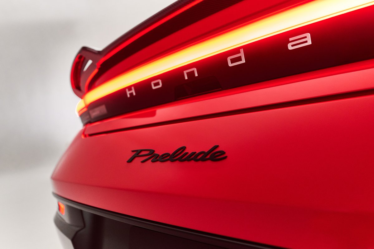 Honda's tweet image. An icon, reimagined. The all-new hybrid-electric #HondaPrelude is coming to the U.S. late next year.
Sign up to stay informed: honda.us/3DuvTwX