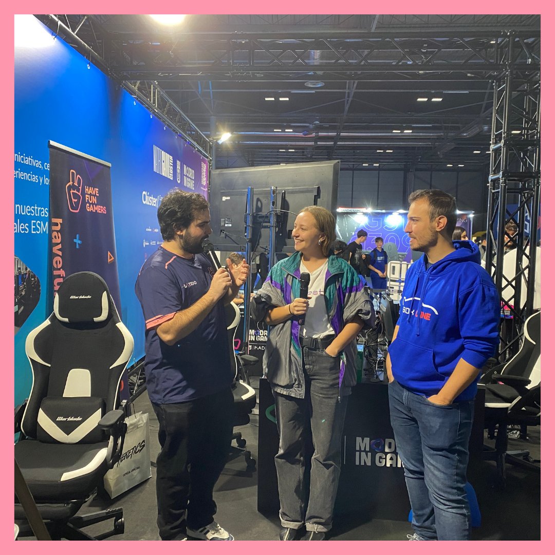 Durante los días 13, 14 y 15 estuvimos en <a href="/GAMERGY/">GAMERGY</a> con <a href="/sinfrenosleague/">SFL - Sinfrenos League 🏎️⚽</a> en el stand de <a href="/MadridinGame/">Madrid in Game</a>.

Agradecer a todos los colaboradores (<a href="/CougarGaming_es/">COUGAR Gaming España</a>, <a href="/MetabotoolsSA/">Metabo Tools S.A.</a> , PC Locura, <a href="/beetested/">beetested</a> y <a href="/boxlane_/">BOX LANE</a>) por formar parte del torneo #Demolition1vs1 💜