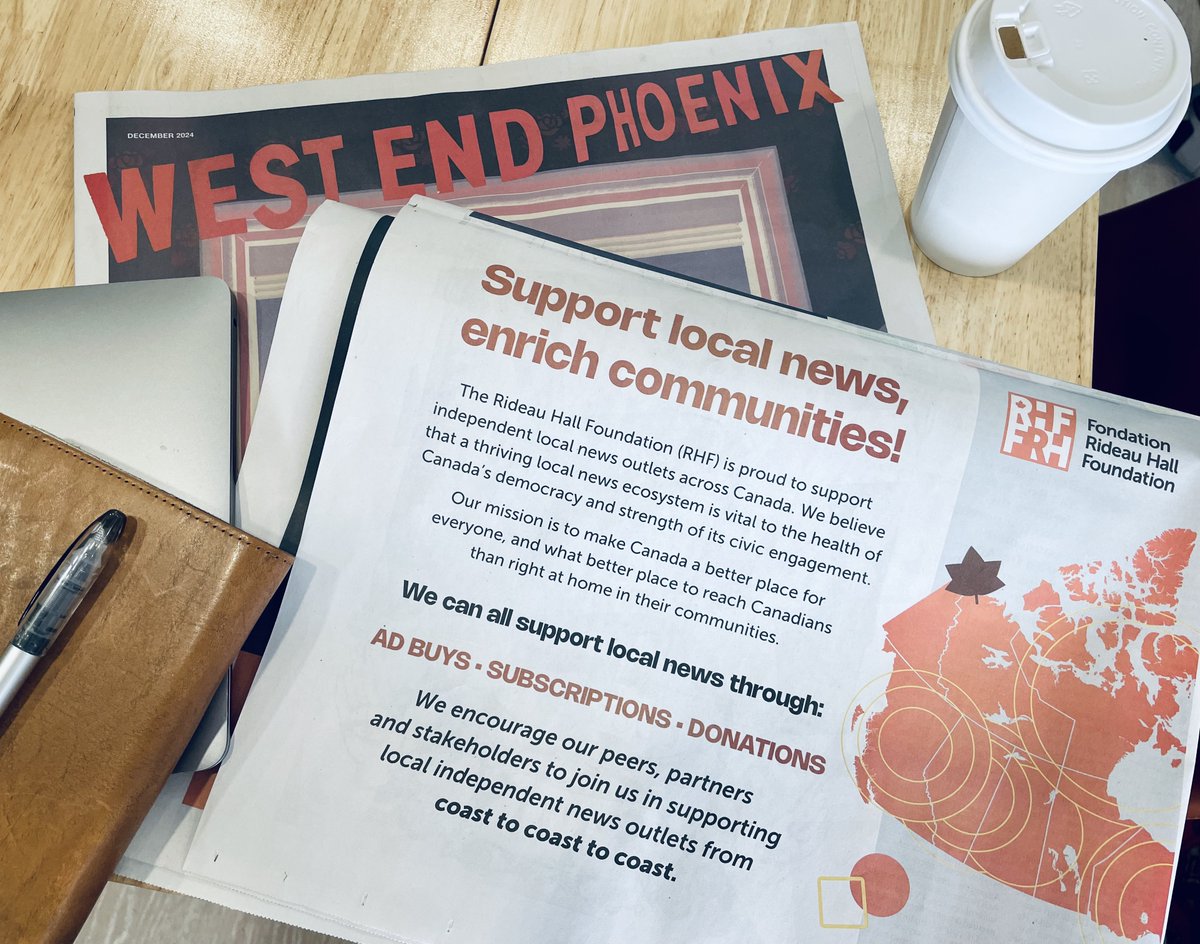 RHF believes that local independent news “ads” up! 
Learn why we’re supporting publications from across the country, and join us in helping Canadian communities stay engaged and informed: 
linkedin.com/feed/update/ur…