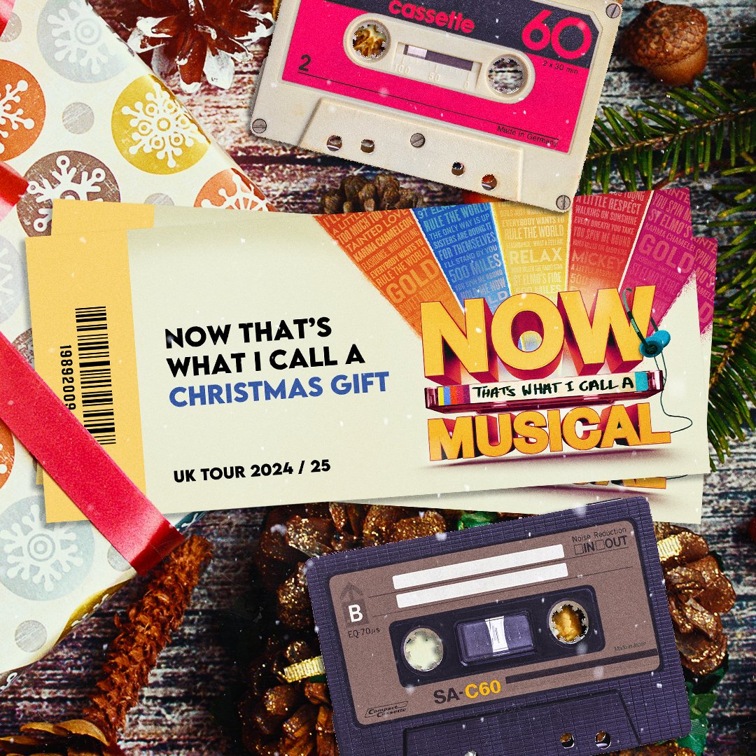Still looking for the perfect Christmas gift? Treat your loved ones to a night of unforgettable hits, timeless tunes, and pure musical magic with NOW That’s What I Call a Musical!✨🎤

Don’t wait - secure your seats today and make it a holiday to remember🎉

👉Link in our bio