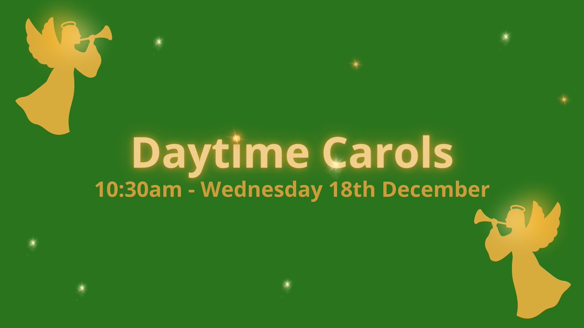 We hope to go ahead with our Daytime Carol Service at 10:30am tomorrow. However, in the event the water supply hasn't returned we'll be unable to go ahead, as it affects our facilities such as toilets and heating.  We'll make a final decision about this by 8am tomorrow morning.