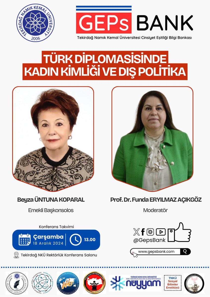 “Türk Diplomasisinde Kadın Kimliği ve Dış Politika” Konferansı