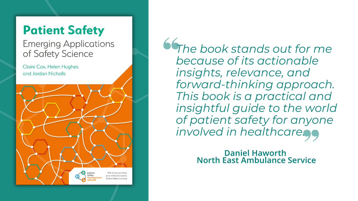 Class Professional (Nursing & Primary Care) (@classnursinguk) on Twitter photo Patient Safety "is a practical and insightful guide" that brings together experienced #healthcareprofessionals to help you understand some of the emerging theories of safety science and their practical application.
Find out more: bit.ly/PatientSafetyC…
<a href="/JordanNicholls/">Jordan Nicholls</a> Patient Safety "is a practical and insightful guide" that brings together experienced #healthcareprofessionals to help you understand some of the emerging theories of safety science and their practical application.
Find out more: bit.ly/PatientSafetyC…
<a href="/JordanNicholls/">Jordan Nicholls</a>