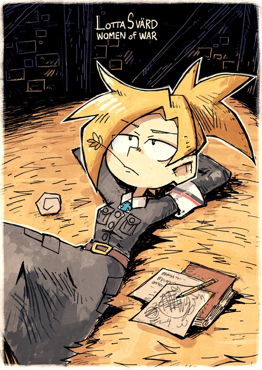 Setzeri's tweet image. Chapter 28 of "Lotta Svärd: Women of War" is now available at
setzcomics.com/lotta/