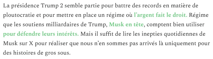 Ambroise Garel (Agar) (@akaagar) on Twitter photo Demain à 8h dans votre boîte mail, le <a href="/PaveNumerique/">Le Pavé numérique</a>, la newsletter tech pas cool, vous apportera son lot de perspectives déprimantes pour 2025 afin que vous passiez les fêtes dans les pleurs et les grincements de dents.
Abonnement gratuit : lepavenumerique.substack.com Demain à 8h dans votre boîte mail, le <a href="/PaveNumerique/">Le Pavé numérique</a>, la newsletter tech pas cool, vous apportera son lot de perspectives déprimantes pour 2025 afin que vous passiez les fêtes dans les pleurs et les grincements de dents.
Abonnement gratuit : lepavenumerique.substack.com