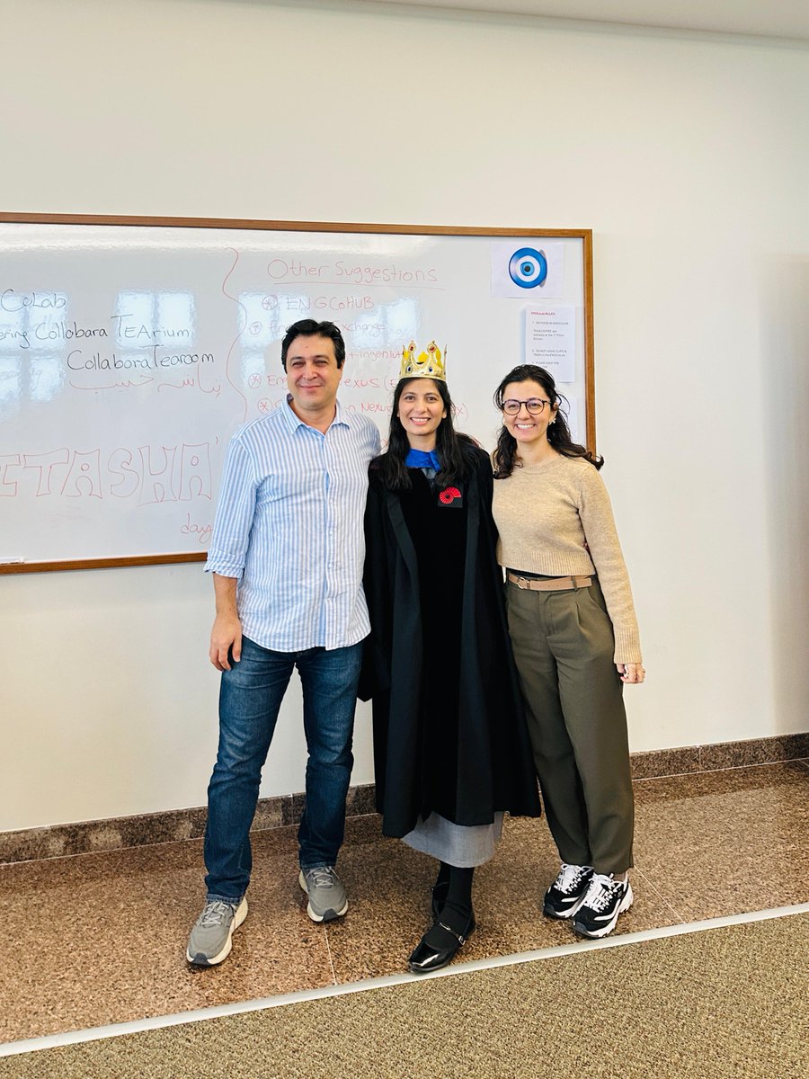 GroupKeskin's tweet image. Congratulations to our beloved member Dr. @HabibNitasha, who has successfully defended her PhD thesis! 🎇🌟
The NEMO family celebrated with joy and a touch of bittersweetness, knowing we’ll miss her as she heads to Australia.
Wishing you all the best in this exciting new chapter!