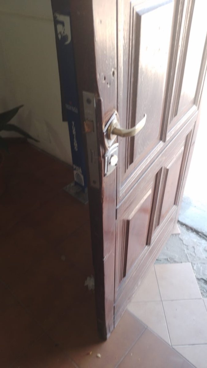 Geraneuquen's tweet photo. Repudio total al atentado contra el @MPN_OK . No hay indicios de robo, solo intención de daño a la sede de la Junta de Gobierno como a la @MPNSeccionalNQN. https://t.co/GT54trFvII