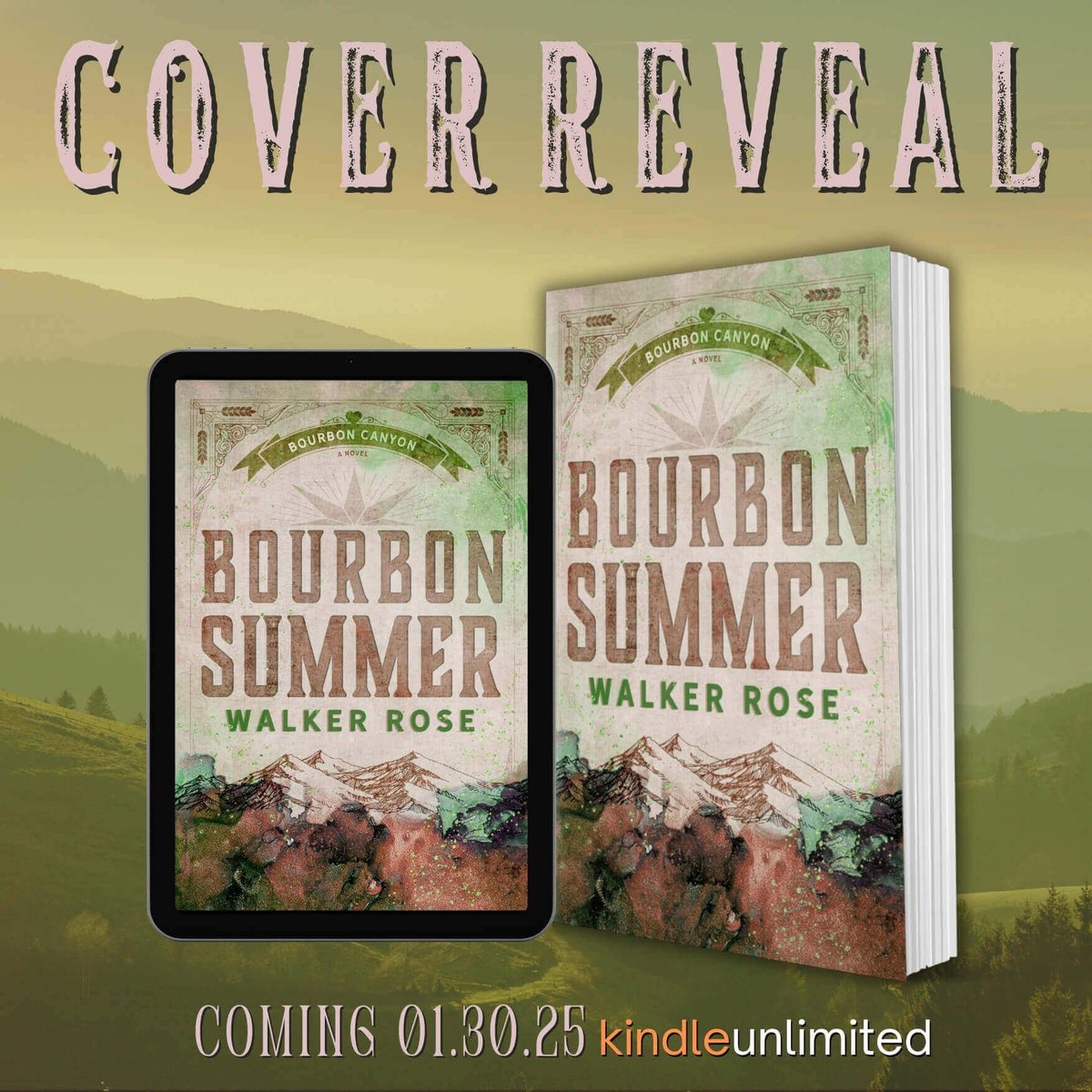 15VirginiaLee's tweet photo. ✨It’s cover reveal day for BOURBON SUMMER by @walker_rose_books releasing January 30th!
#PreOrderHere
https://t.co/0w1a4eGwDk
Why you need to #ONECLICK this book…
#coverreveal #walkerrose #kindleunlimited #smalltownromance #bookish #bookstagram #booktok @theauthor.agency https://t.co/CmIKTOn4z6
