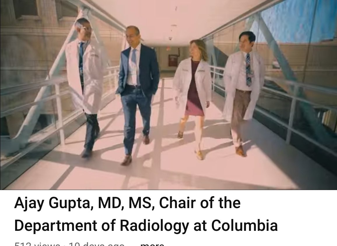 Why you should come to <a href="/columbiaimaging/">Columbia Radiology</a> 

m.youtube.com/watch?v=0DZPCt…