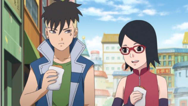 His first thought was "custard" because of sarada's suggestion <3