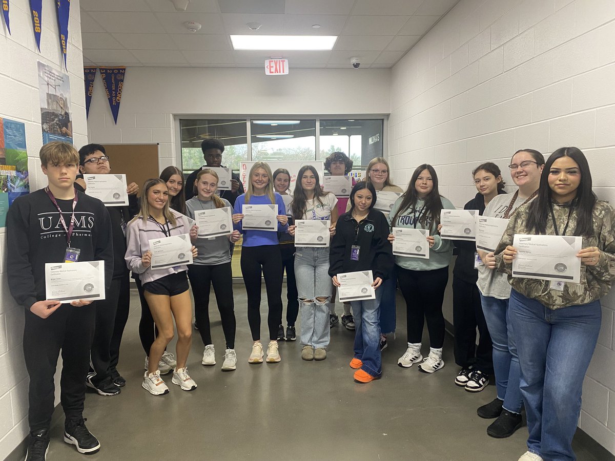 🚨CERTIFICATION ALERT🚨
Congratulations to these 16 students from Vet Med Apps class for earning their Elanco Veterinary Medical Applications Certification today! 
<a href="/WillisISD_CTE/">Willis ISD CTE Center</a> <a href="/WillisSchools/">Willis ISD</a> <a href="/Willis_HS_TX/">Willis High School</a>