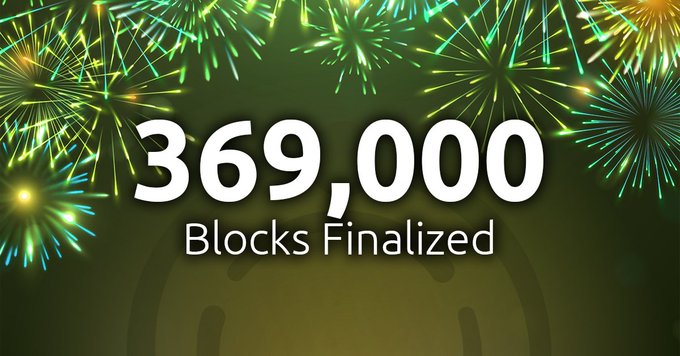 Another #GHOST #TestNet block finalization milestone stands at #369,000 blocks! 👻🚀

Become a GHOST #NodeRunner 👇
🔗 https://chain.ghostchain.io

#FullNode #Operator
