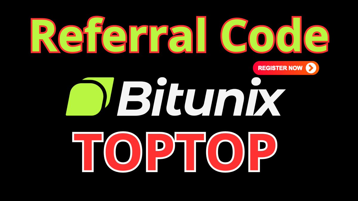 Bitunix_bonus's tweet image. What is Bitunix referral code? By using the Bitunix referral code: TOPTOP, you unlock exclusive benefits, including a sign up bonus of up to 5500 USDT!