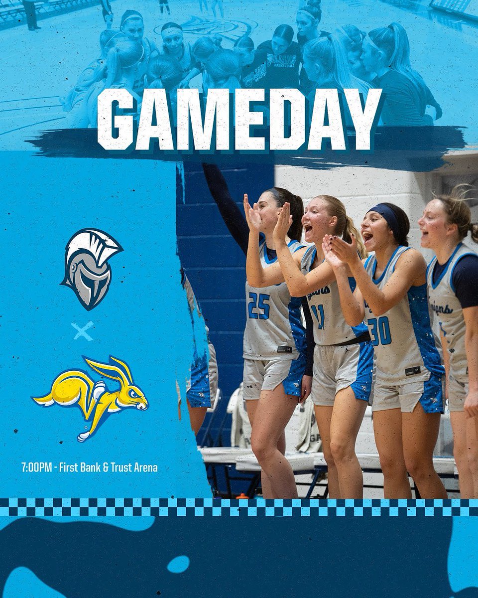 🚨 It’s GAMEDAY Trojan fans 🚨

Your Trojans head to Brookings tonight for an exhibition matchup against the Jackrabbits!

🆚 South Dakota State
⏰ 7:00PM
🏟️ First Bank &amp; Trust Arena
🔗 linktr.ee/gojackswbb

#TrojansWBB #FastFreeFun