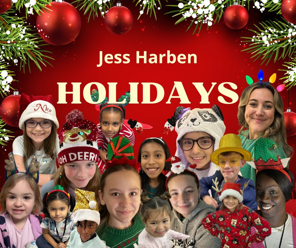 JessHarbenElem's tweet photo. Holiday headgear day at JHE doesn't disappoint! Check out our amazing JHE faces. #risdinsiders https://t.co/VDOLPcLsPY