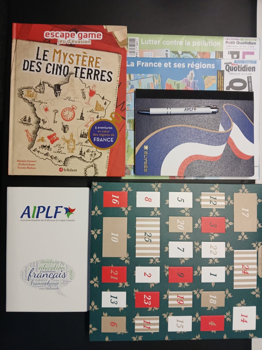 AIPLF French Teachers 🇮🇪 🇫🇷 (@aiplf_ireland) on Twitter photo Félicitations à Mme M. Ciuperca, professeure de français à <a href="/ScariffCC/">Scariff Community College</a> (comté de Clare), qui a remporté la 2e éd. de notre Concours de ressources, dans la catégorie "Enseignants".
Elle recevra son prix dans les prochains jours.
<a href="/FranceinIreland/">France in Ireland 🇫🇷 🇪🇺</a> <a href="/ACPF_Irlande/">French Language in Ireland</a> Félicitations à Mme M. Ciuperca, professeure de français à <a href="/ScariffCC/">Scariff Community College</a> (comté de Clare), qui a remporté la 2e éd. de notre Concours de ressources, dans la catégorie "Enseignants".
Elle recevra son prix dans les prochains jours.
<a href="/FranceinIreland/">France in Ireland 🇫🇷 🇪🇺</a> <a href="/ACPF_Irlande/">French Language in Ireland</a>
