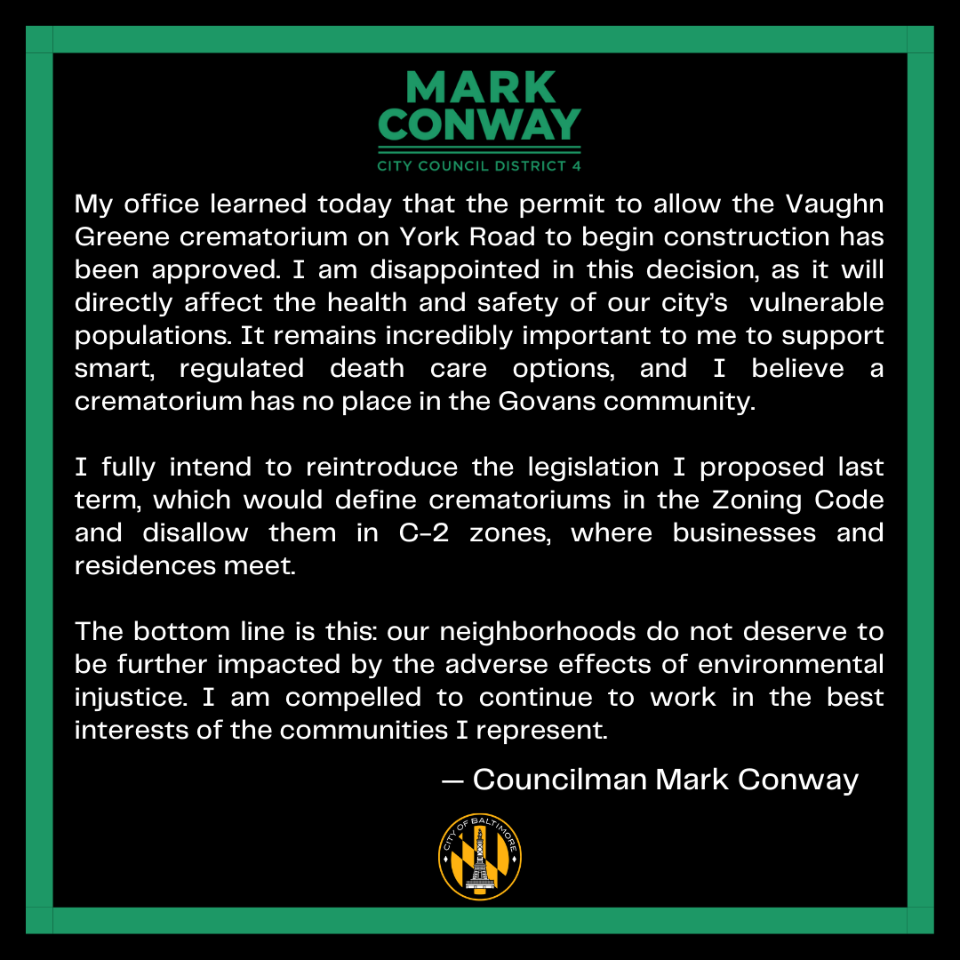 Councilman Mark Conway tweet media