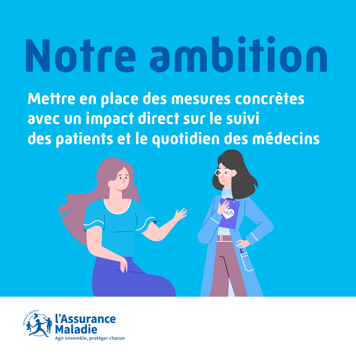 Assur_Maladie's tweet photo. #ConventionMédicale | Ce qui change en 2025 pour améliorer l’accès à la #médecine de ville et la prise en charge des #patients 🩺

Des mesures concrètes et un investissement fort de l’Assurance Maladie pour un #SystèmeDeSanté de qualité et accessible à tous ⤵️