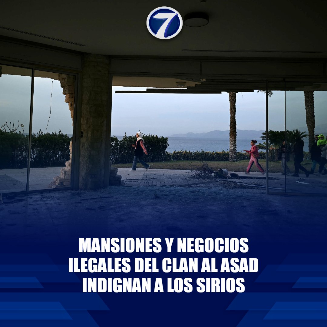 Noti7Guatemala's tweet image. Las mansiones y los negocios ilegales del #clan Al Asad indignan a los #sirios 🤔➡ bit.ly/3ZYDr3W