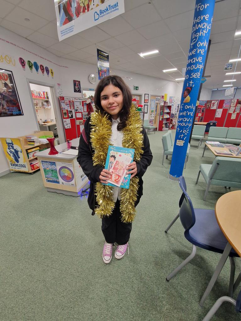 Camila is the winner of our Candy Cane and Book Christmas Challenge 🎄 😍 📖 📕.  Well done 👏 Camila.