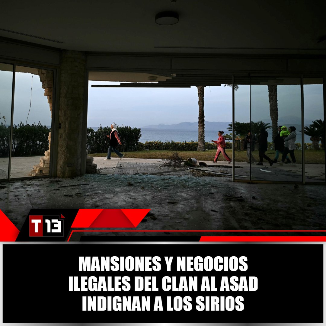 T13Noticias's tweet image. Las mansiones y los negocios ilegales del #clan Al Asad indignan a los #sirios 🤔➡ bit.ly/3ZYDr3W