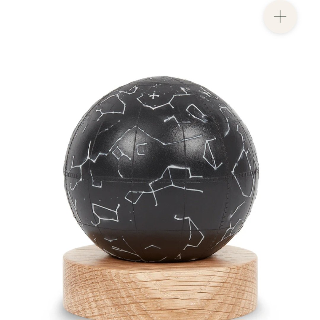 LoraineRutt's tweet image. Recently delivered limited edition Celestial Globe. Probably the most tricky thing I make, the black porcelain spheres has raised white porcelain constellations. Special commission and available exclusively from The Fife Arms in Braemar. 
📸 The Fife Arms 
#Celestialglobe